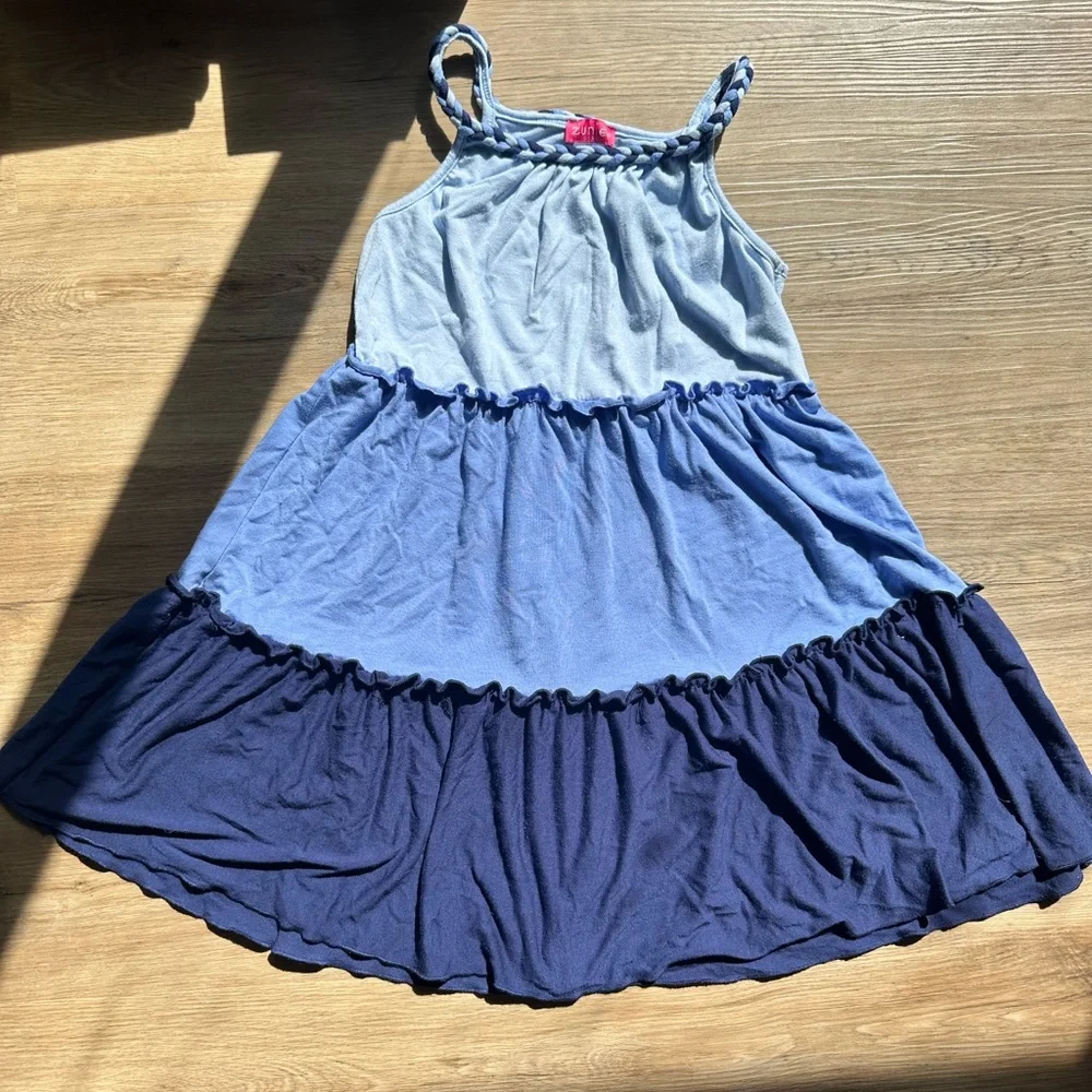 Daisy Black Velvet Kids Dress - Picture 9 of 15